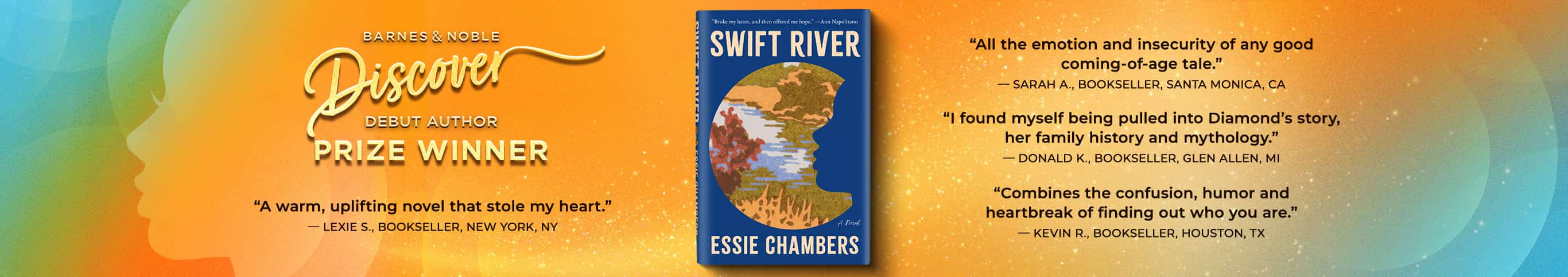 Barnes and Noble Debut Author Prize Winner Swift River by Essie Chambers. Shop Now.