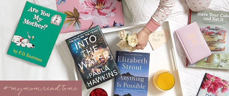Mother's Day book cover gifts and hashtag #mymomreadtome Mother's Day book cover gifts and hashtag #mymomreadtome