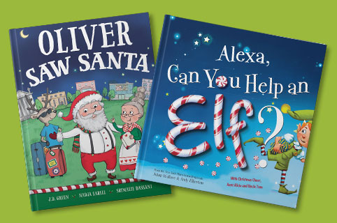 I Saw Santa in... by JD Green