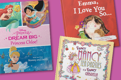Disney Princess Dream Big, I Love You So... by Marianne Richmond, Fancy Nancy Tea Parties by Jane O'Connor