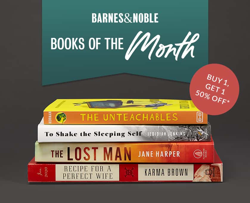 Featured titles: 9781250105707 The Lost Man; 9781524744939 Recipe for a Perfect Wife; 9781524761400 To Shake the Sleeping Self; 9780062563903 The Unteachables