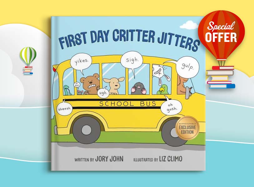 Featured title: First Day Critter Jitters