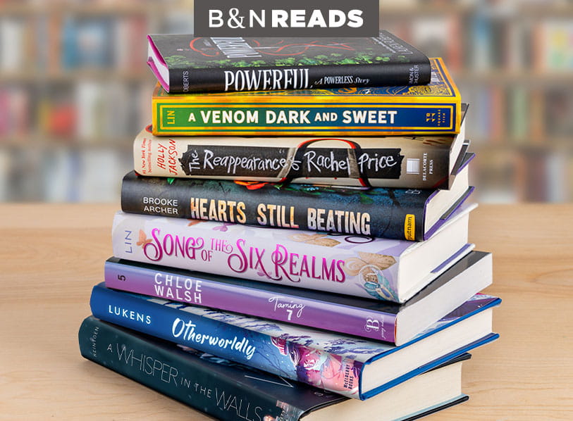 B&N READS: Stack of books for Most Anticipated Young Adult 