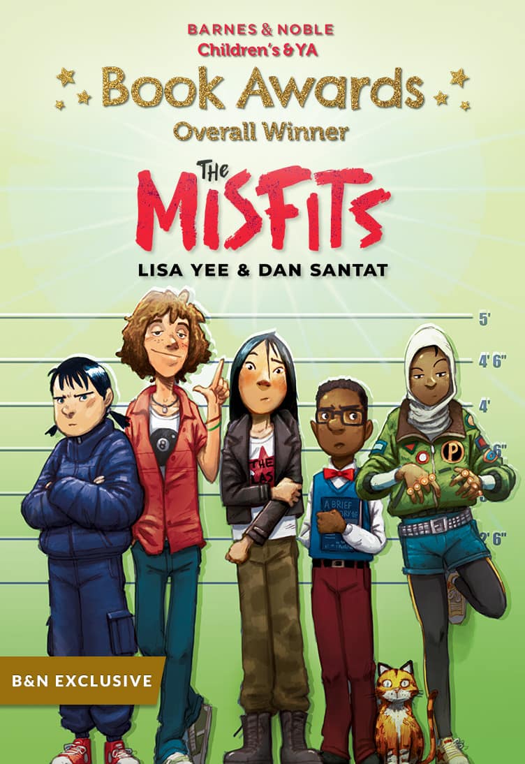 Childrens & YA Book Awards Overall Winner	: The Misfits