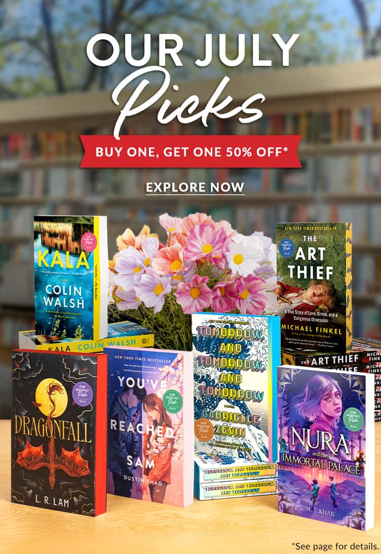 Our July Monthley Picks. But One, Get One 50% Off. Explore Now