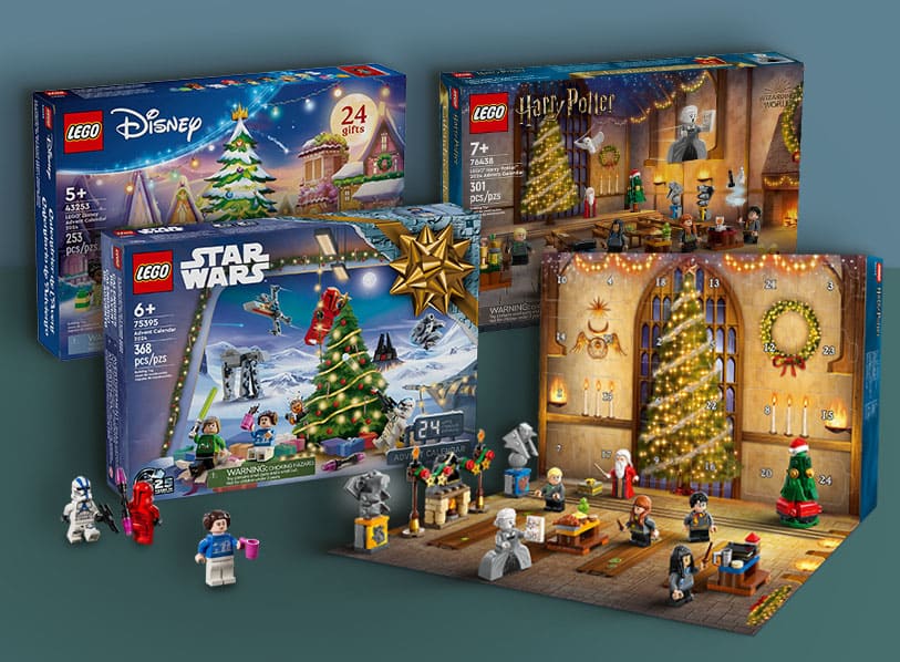 Featured products: LEGO Disney Princess Advent Calendar 2024; LEGO Star Wars Advent Calendar 75395; LEGO Harry Potter Advent Calendar 76438