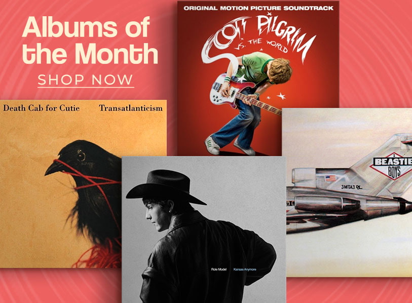 July Albums of the Month. Featured albums: Transatlanticism; Scott Pilgrim vs. The World; Licensed to Ill; Kansas Anymore. Shop Now