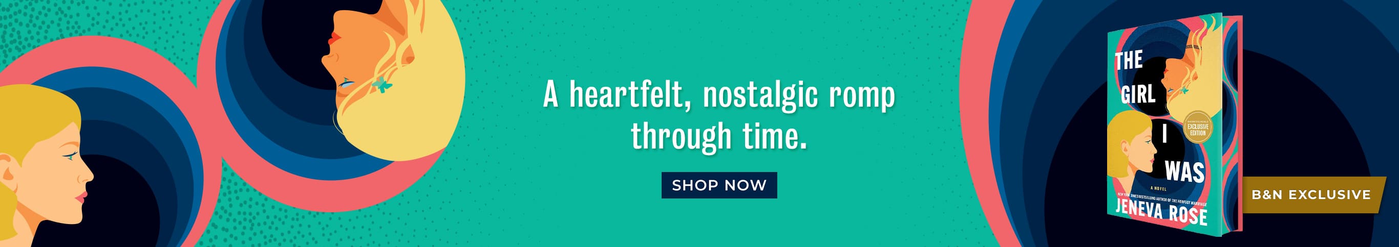 Featured title: The Girl I was.  A heartfelt, nostalgic romp through time. Shop Now