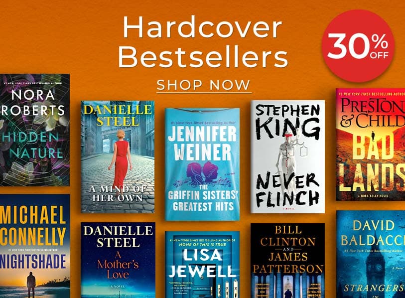 Hardcover Bestsellers, 30% Off. Shop Now