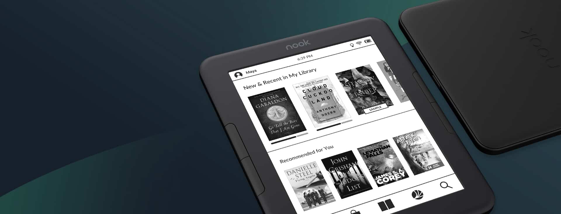 NOOK GlowLight 4 - Carry Your Library: 32 GB Allows You to Carry Your Entire Library in Your Hands
