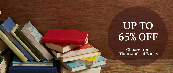 Up To 65% Off - Choose From Thousands of Books Up To 65% Off - Choose From Thousands of Books