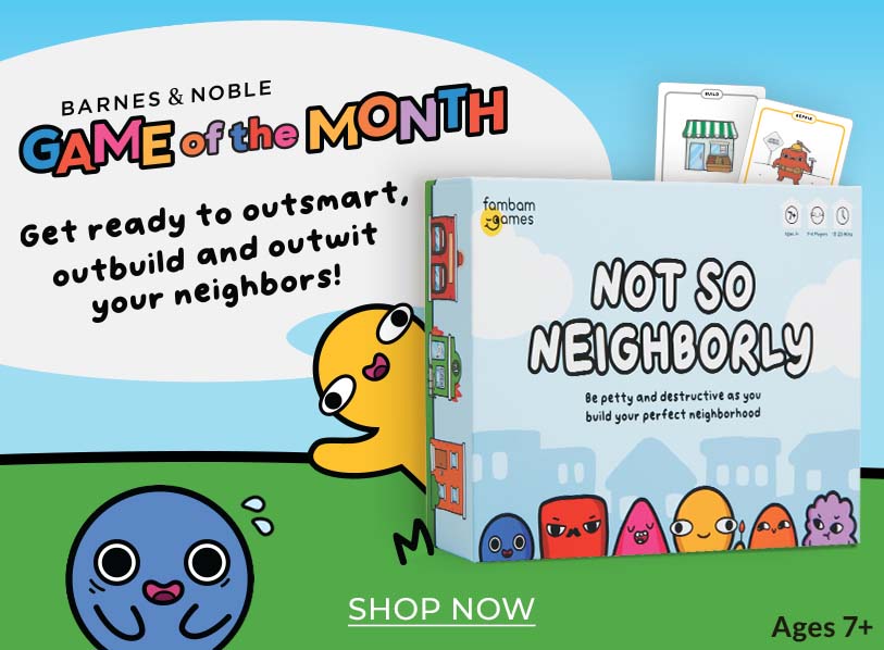 Barnes & Noble Game of the Month: Get ready to outsmart, outbuild and outwit your neighbors! Ages 7+. Shop Now