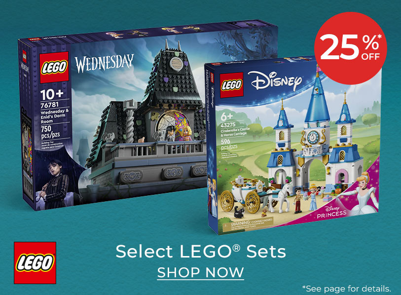 Free Exclusive LEGO Set Whe You Spend $75 or More on LEGO. ($24.99 Value) While Supplies Last. Shop Now