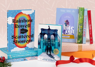 Featured Books including Scattered Showers, The First to Die at the End, and White Out
