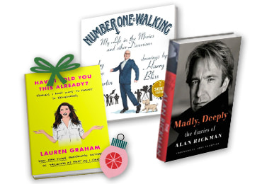 Book covers: Madly, Deeply; Have I Told You This Already; Number One Walking