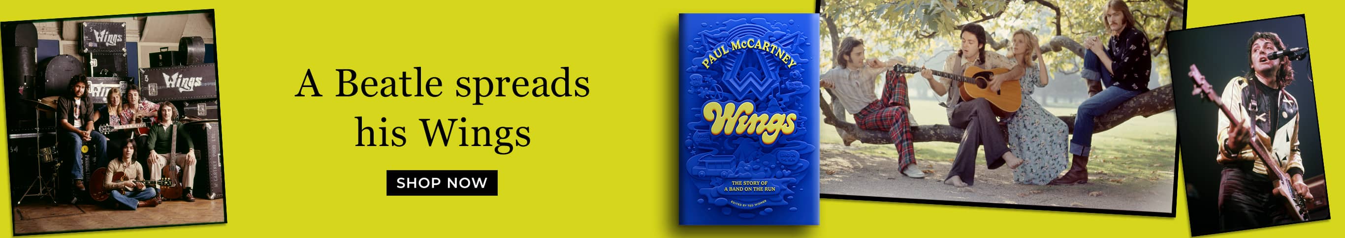 A Beatle spreads his Wings. Wings: The Story of a Band on the Run by Paul McCartney. Shop Now