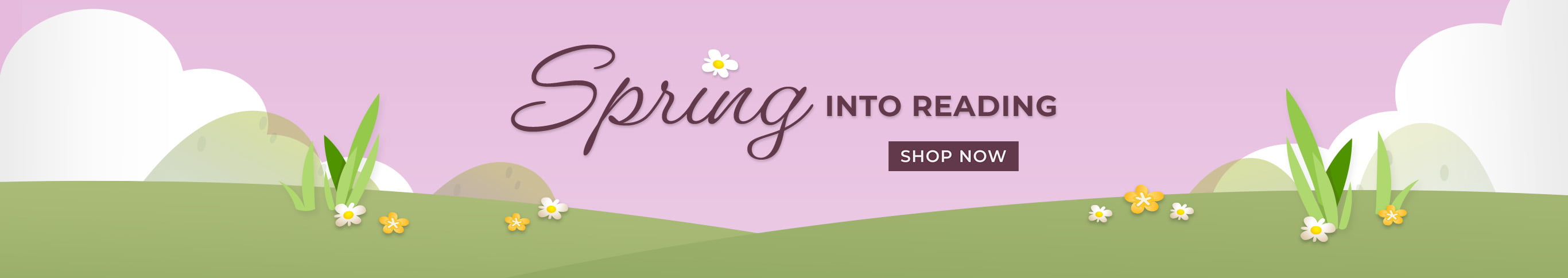 Spring Into Reading. Shop Now