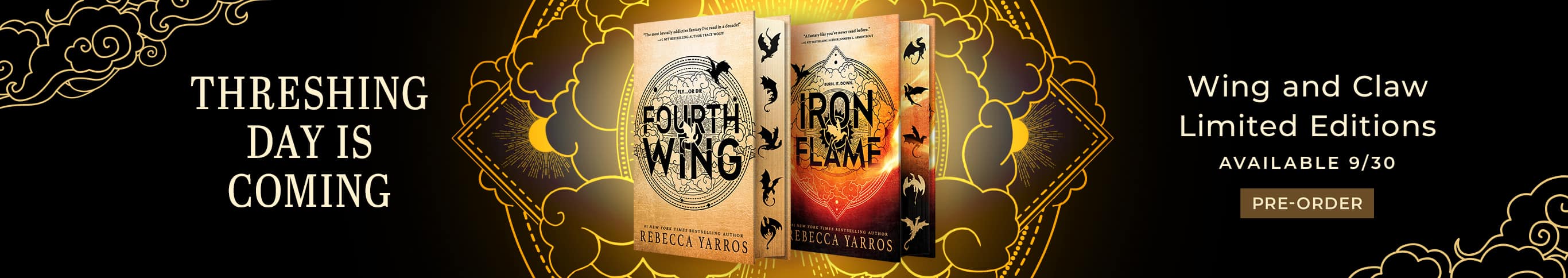 Threshing Day Is Coming: Wing and Claw Limited Editions. Available 9/30. Pre-Order