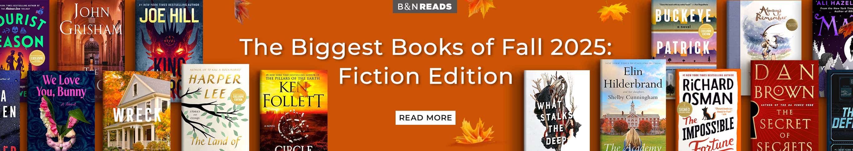 The Biggest Books of Fall 2025: Fiction Edition. Read More