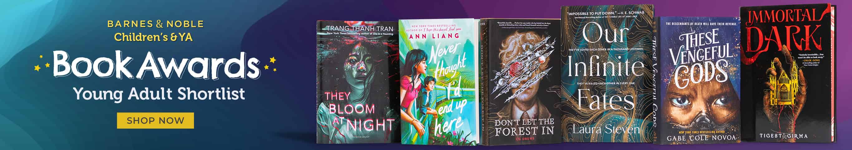 Barnes & Noble Children's & YA Book Awards - Young Adult Shortlist. Shop Now