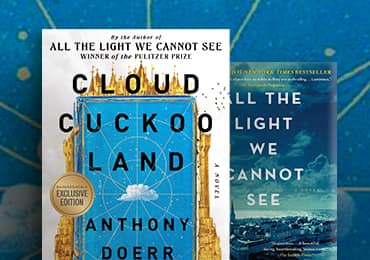 Featured titles: Cloud Cuckoo Land & All The Light We Cannot See