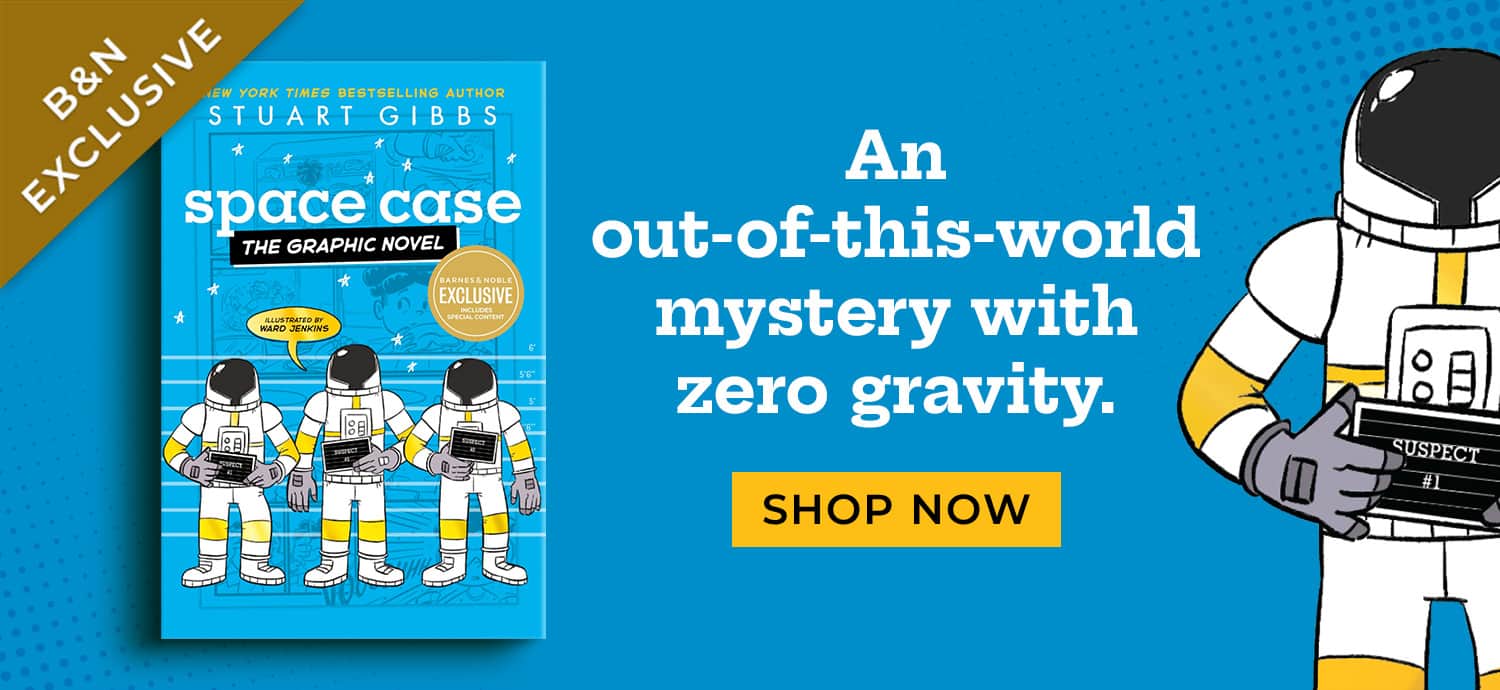 An out-of-this-world mystery with zero gravity. Space Case the Graphic Novel (B&N Exclusive Edition) by Stuart Gibbs. Shop Now