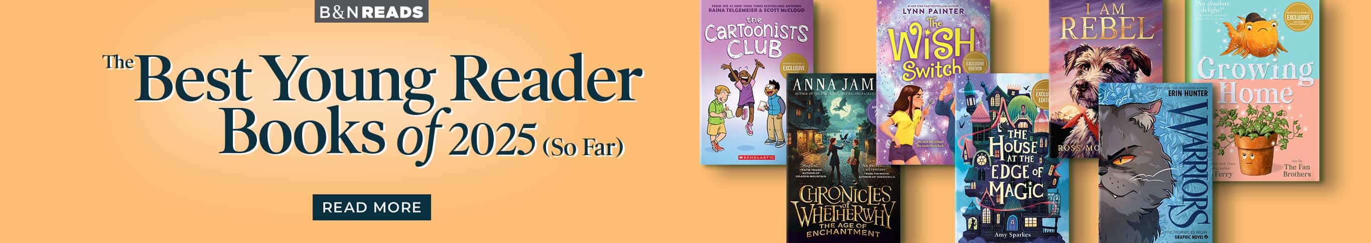 B&N Reads: The Best Young Reader Books of 2025 (So Far) - Read More