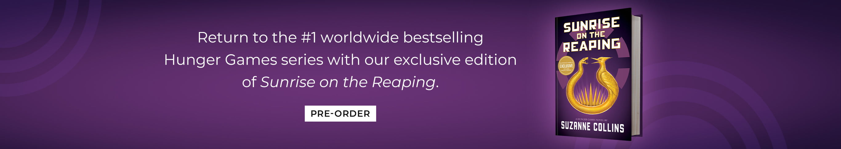 Return to the #1 worldwide bestselling Hunger Games series with our exclusive edition of Sunrise of the Reaping. Pre-Order