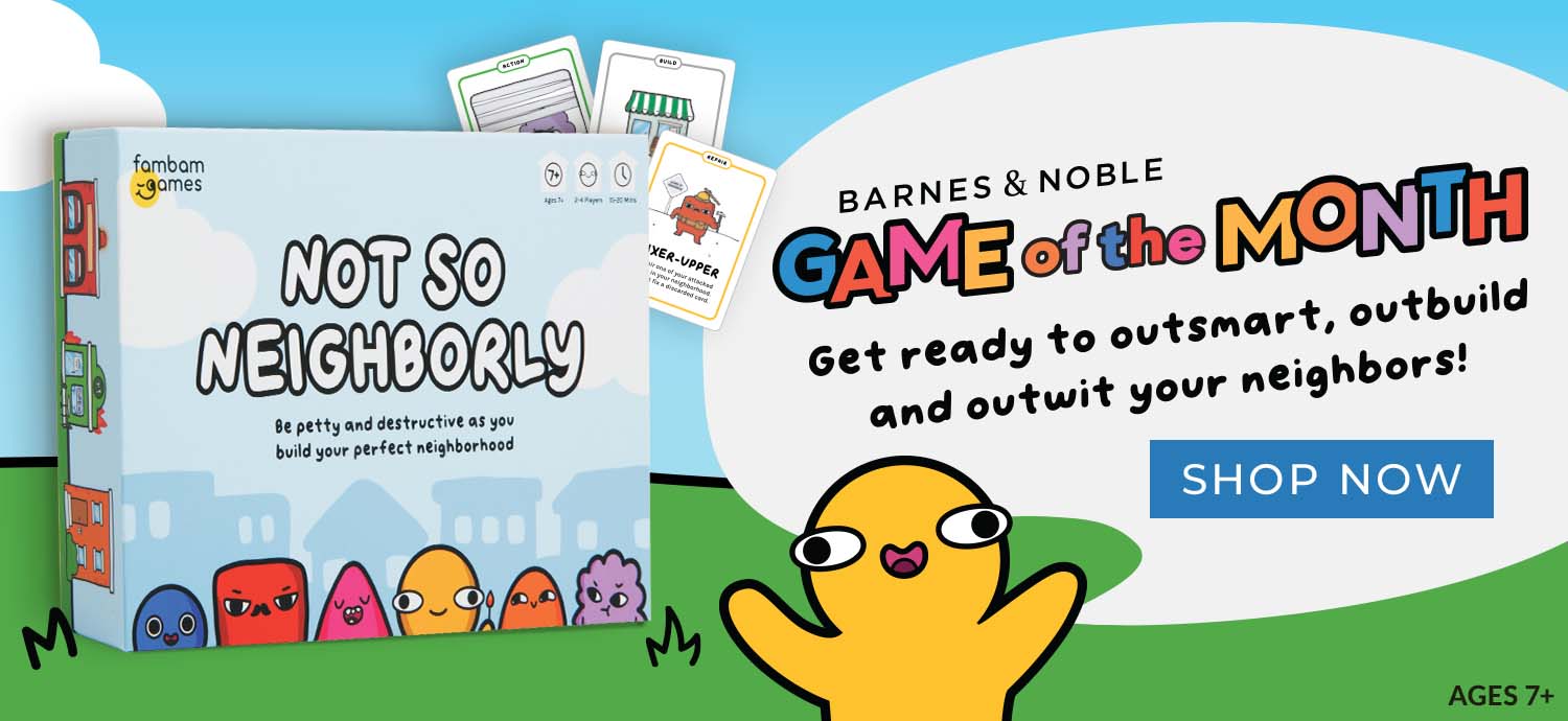 Barnes & Noble Game of the Month: Get ready to outsmart, outbuild and outwit your neighbors. Ages 7+. Shop Now