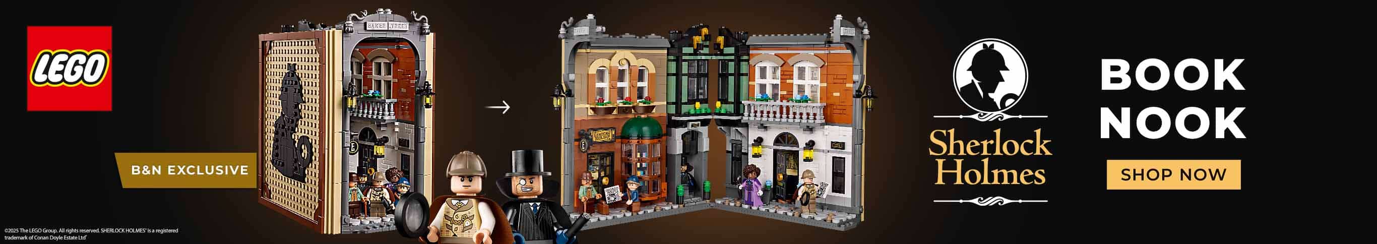 LEGO Icons Sherlock Holmes: Book Nook 10351 (B&N Exclusive)