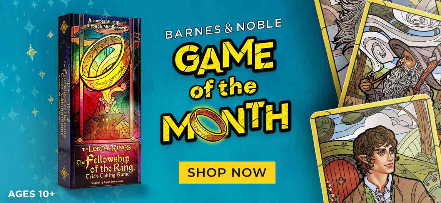 Barnes & Noble Game of the Month: Fellowship of the Ring: Trick-Taking Game by Bryan Bornmueller. Shop Now