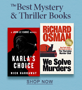 The Best Mystery & Thriller Books - SHOP NOW