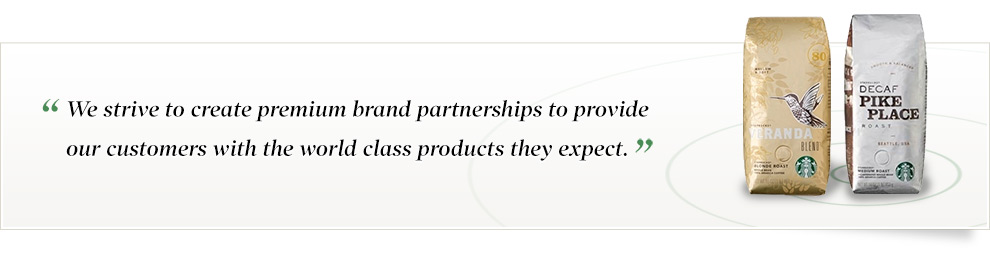 We strive to create a premium brand partnership
