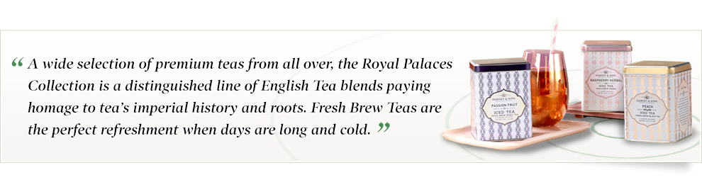 A wide selection of premium teas from all over