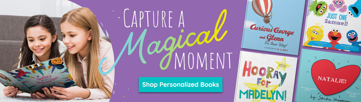 Today we celebrate all things you! Shop Personalized Books