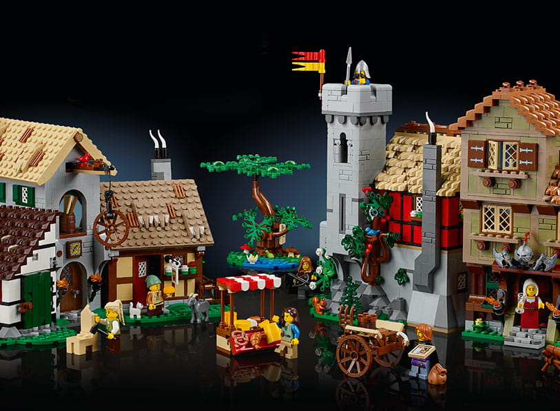 LEGO® Medieval Town Square
