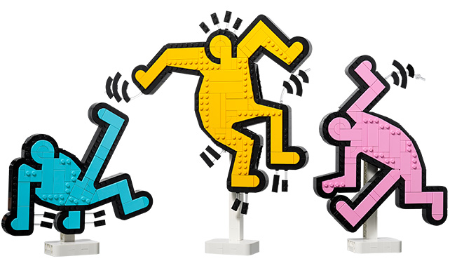 LEGO ART Keith Haring Dancing Figures 31216