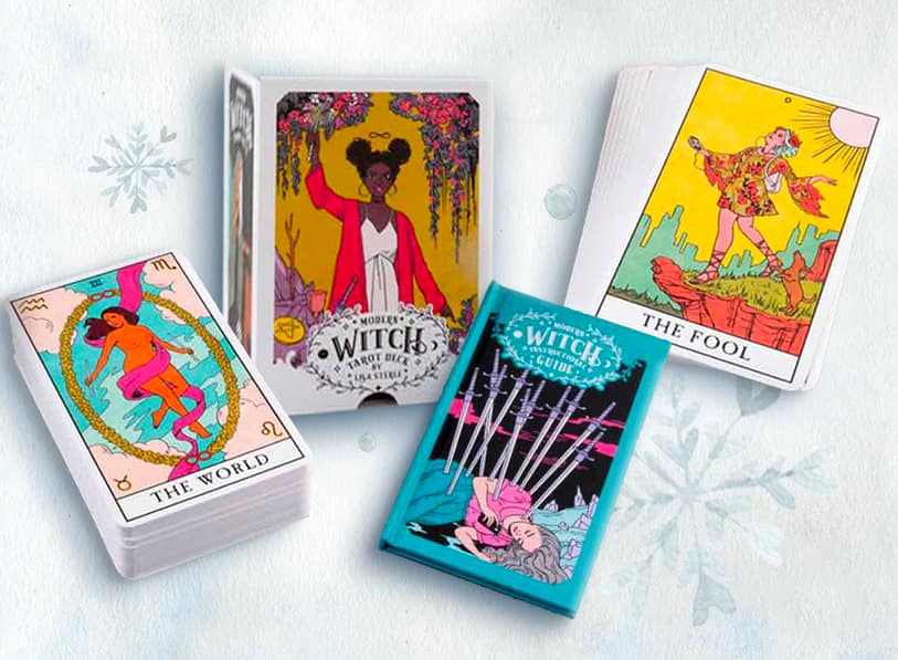 Featured product with Tarot Cards of the Fool, the Witch, and The World