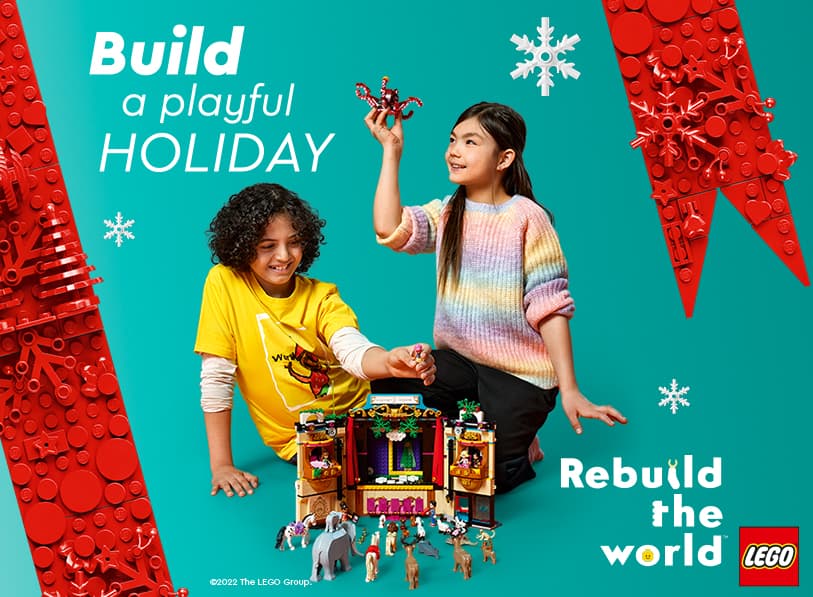 LEGO: Build a playful HOLIDAY - Rebuild the world