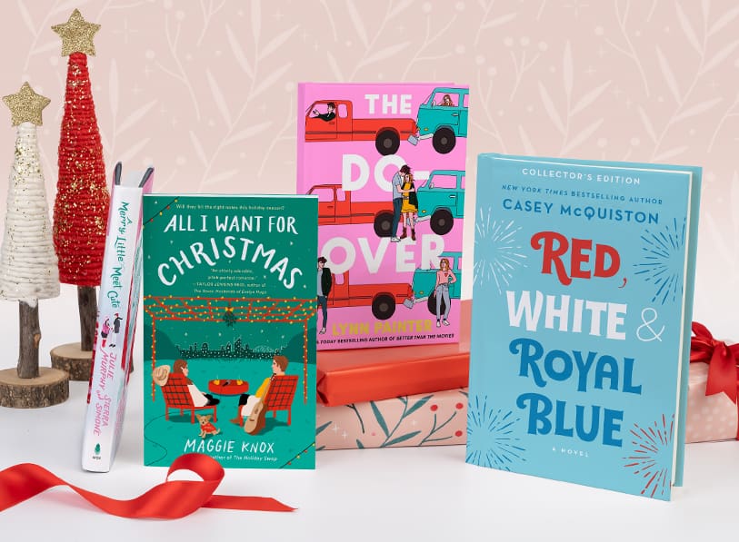 RomCom books: All I Want for Christmas, The Do Over, Red, White & Royal Blue