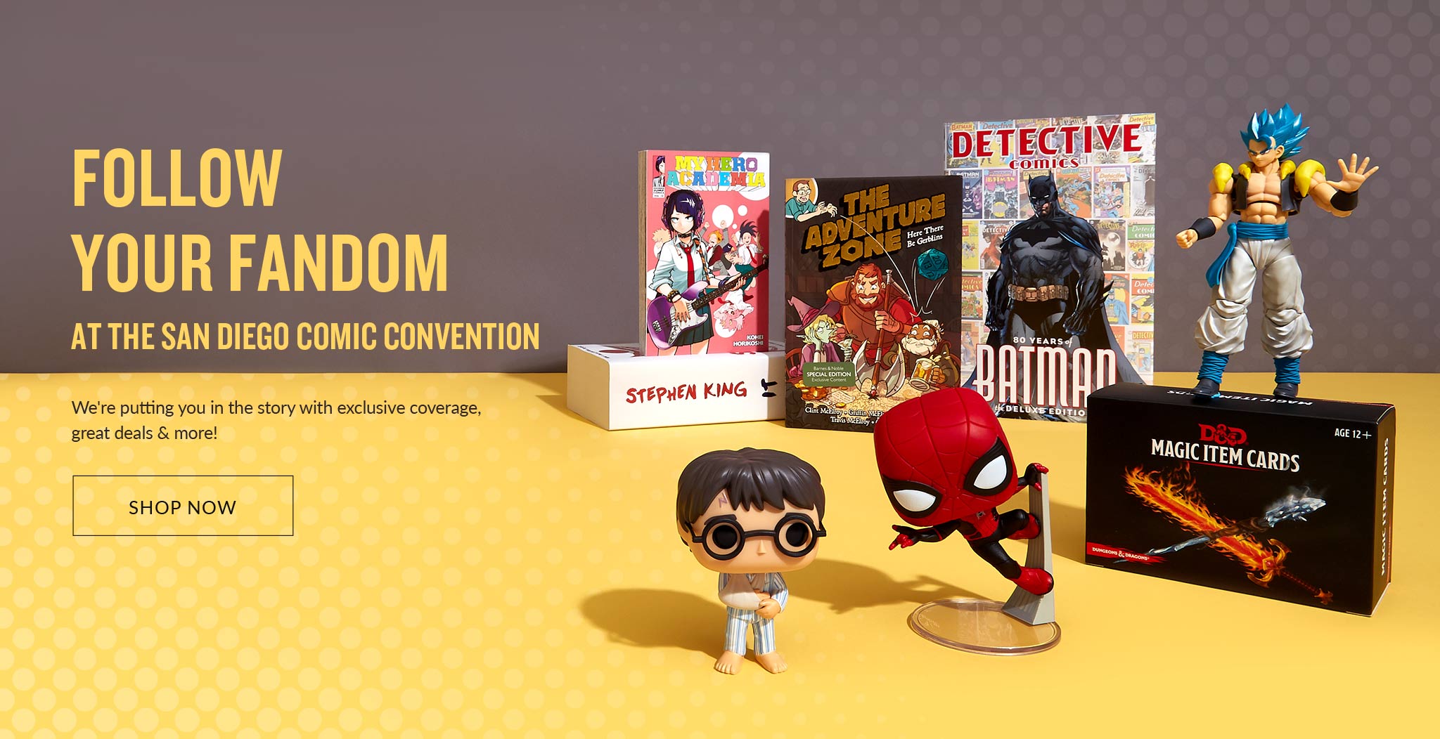 Book Books Nook Ebooks S Toys Barnes Follow Your Fandom At The San Go Comic Convention We Re Putting You In