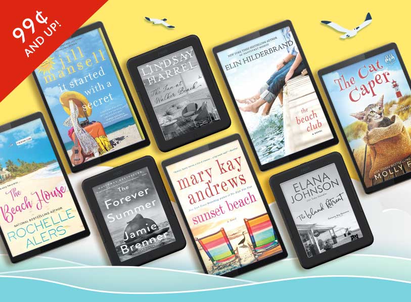 Featured titles: Beach House;  Inn at Walker Beach;  Cat Caper: A Hilarious Cozy Mystery with One Very Entitled Cat;  Detective: Subtitle ; Forever Summer;  It Started with a Secret;  Island Retreat;  Beach Club;  Sunset Beach: A Novel