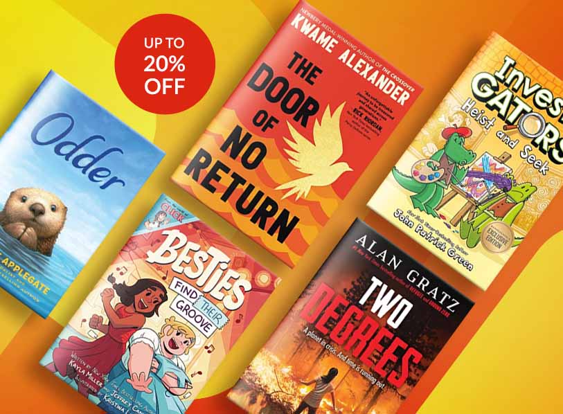Up to 20% of select Young Reader Titles