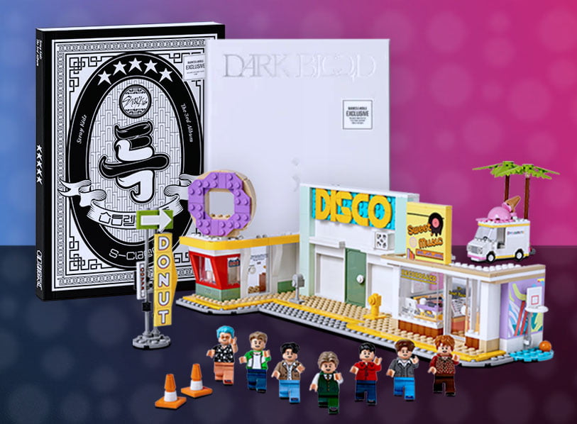 Featured products: LEGO BTS;  Dark Blood [New Ver.] [B&N Exclusive]; 5-STAR (VER. A) (Barnes & Noble Exclusive); 5-STAR (VER. B) (Barnes & Noble Exclusive); 5-STAR (VER. C) (Barnes & Noble Exclusive)