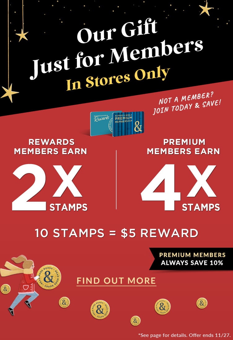 Our Gift Just For Members - In Store Only - Rewards Members Earn 2X Stamps, Premium Members Earn 4X Stamps. Premium Members Always Save 10%. Find Out More