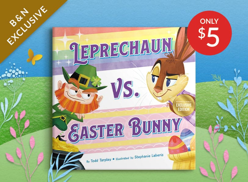 Featured title: leprechaun vs easter bunny