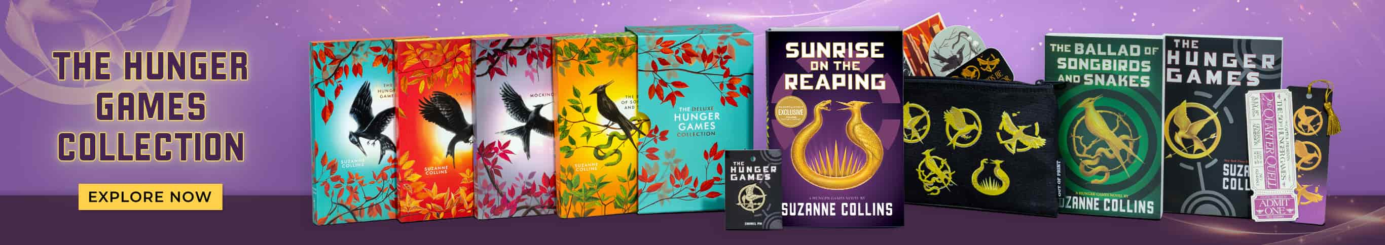 The Hunger Games Collection.  Explore Now