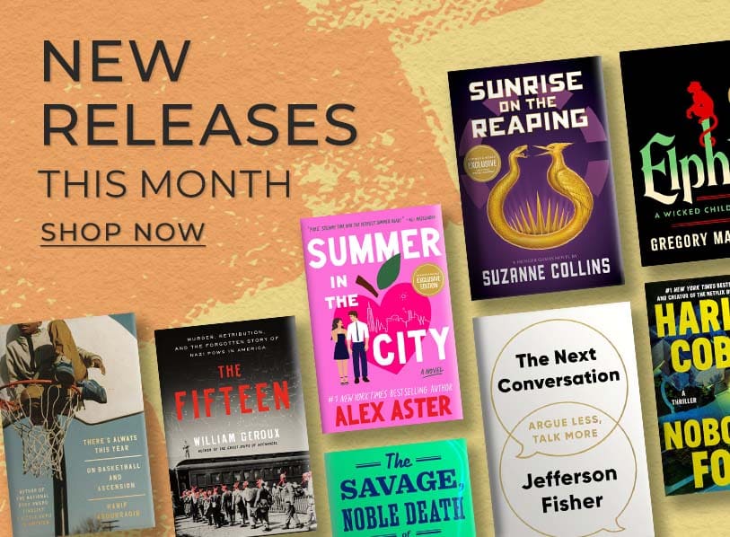 New Releases This Month.  Shop Now