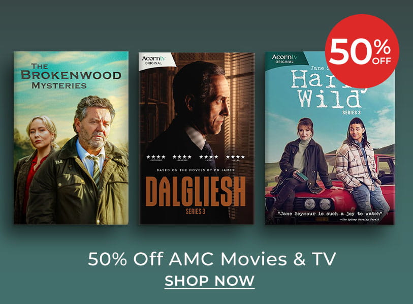 50% Off AMC Movies & TV.  Shop Now