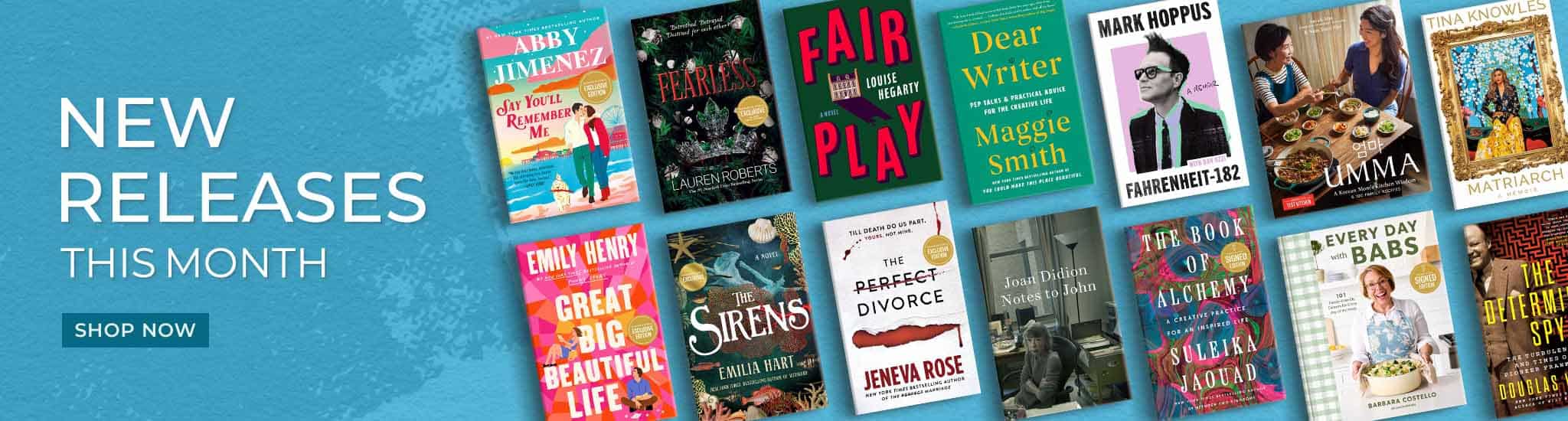 New Releases This Month